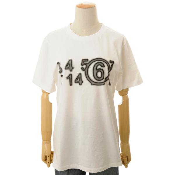 Maison Margiela メゾンマルジェラ Tシャツ レディース ホワイト 52GC0277S...