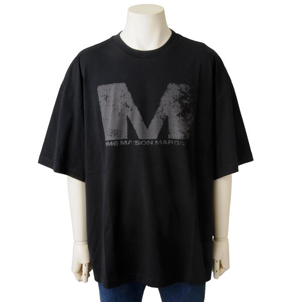 Maison Margiela メゾンマルジェラ MM6 Tシャツ メンズ ブラック 52GC034...