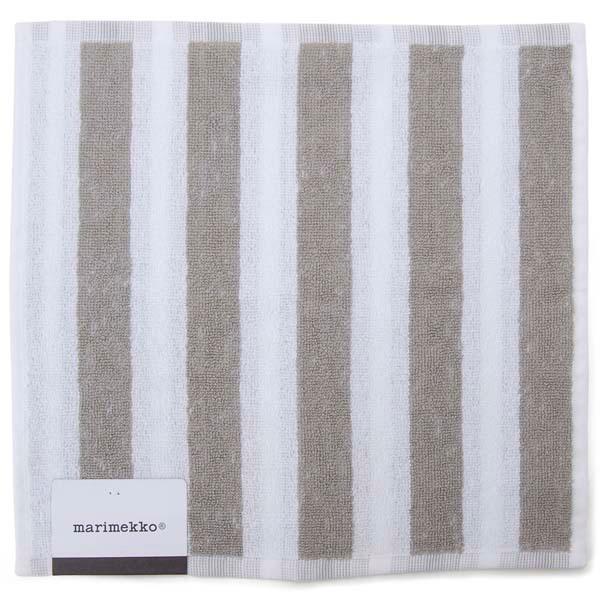 マリメッコ Marimekko ミニタオル ハンカチ カクシライタア ホワイト 白 67381-06...