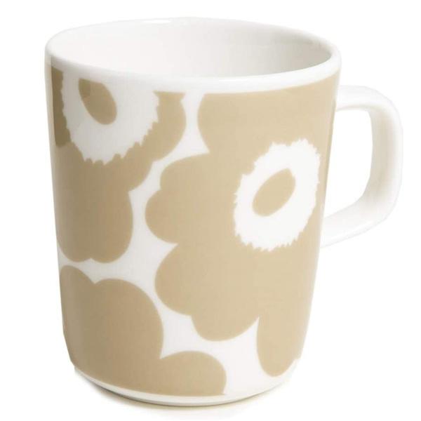 マリメッコ Marimekko マグカップ 70401 180 UNIKKO ウニッコ ベージュ コ...