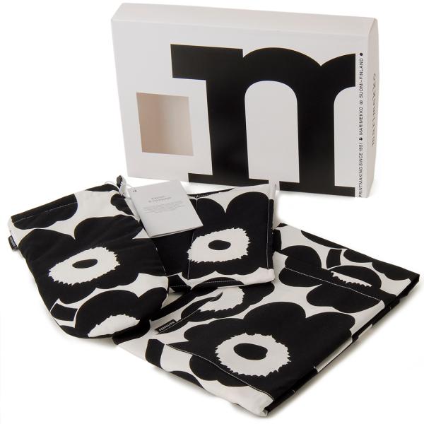 Marimekko マリメッコ キッチンテキスタイルセット エプロン+オーブンミトン+ポットフォルダ...