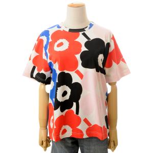 marimekko マリメッコ Tシャツ レディース 91827 395 KIOSKI PIENI UNIKKO JERSEY キオスキピエニウニッコジャージー｜s-select