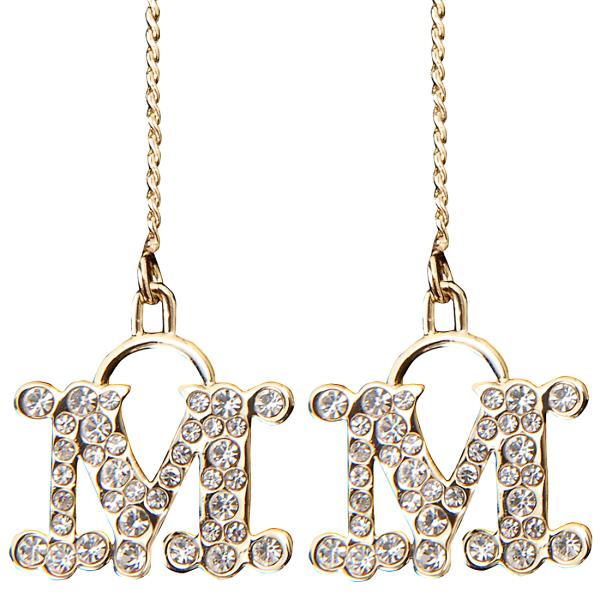 Max Mara マックスマーラ ピアス レディース クリスタル 7560629600 001 EA...