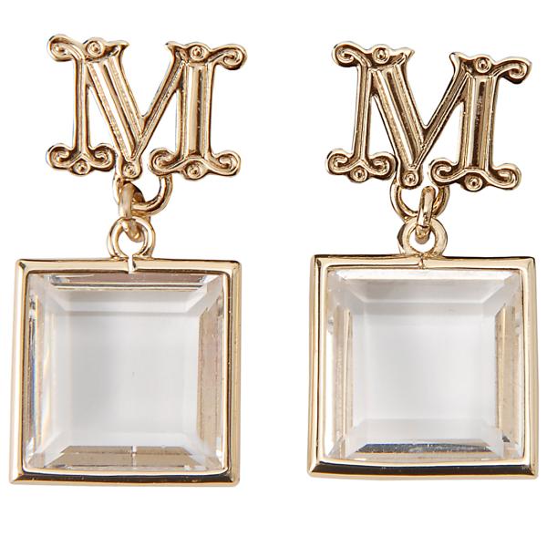 Max Mara マックスマーラ ピアス レディース トランスペアレント 47560929600 0...