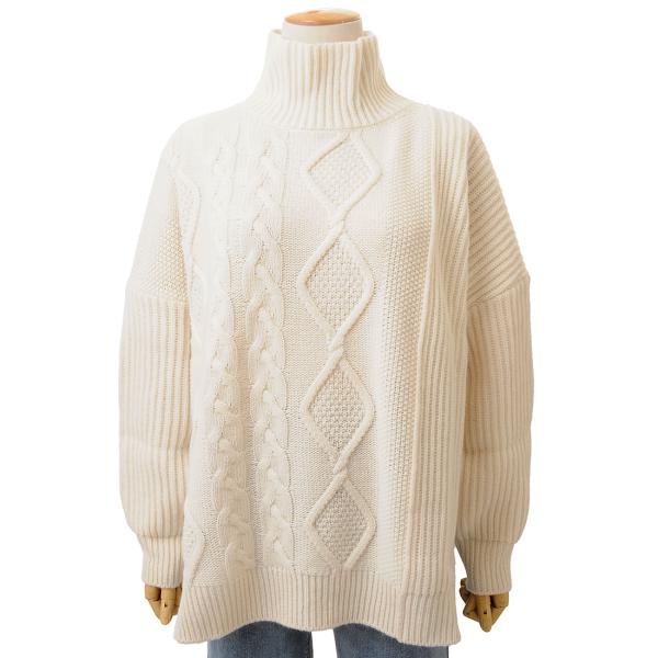 只今決算セール Max Mara マックスマーラ セーター レディース ケーブルニット LAMBER...