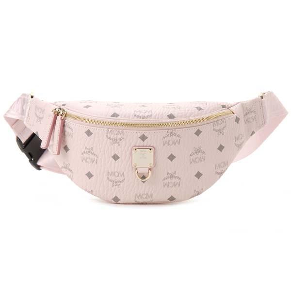 エムシーエム MCM ボディバッグ ピンク MUZ 9SFI27 QH001 ベルトバッグ
