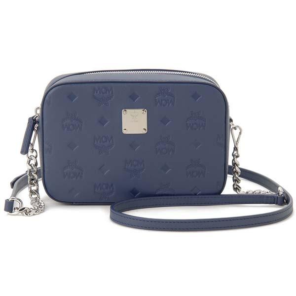 エムシーエム MCM ショルダーバッグ レディース ネイビー MWR ASKM01 VA001 クロ...