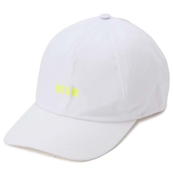 MSGM エムエスジーエム キャップ メンズ レディース ホワイト ML06 271 01 CAP ...