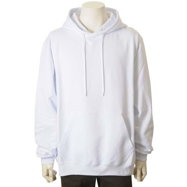 MSGM エムエスジーエム メンズ パーカー メンズ ホワイト MM76 099 01 WHITE ...