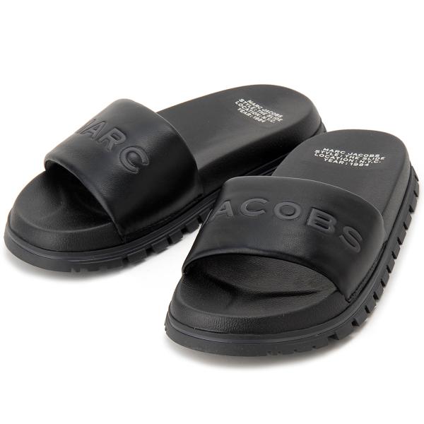 只今決算セール マークジェイコブス MARC JACOBS サンダル レディース ブラック 9002...