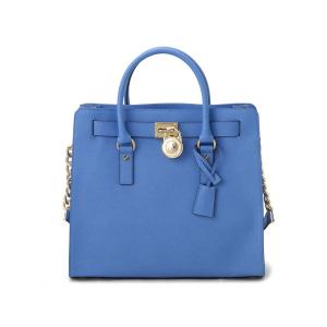 マイケルコース MICHAEL KORS ハンドバッグ 30S2GHMT3L 473 レザー ブルー レディース バッグ  ブランド｜s-select