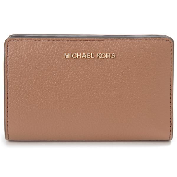 只今決算セール MICHAEL KORS マイケルコース 二つ折り財布 レディース ブラウン 32R...