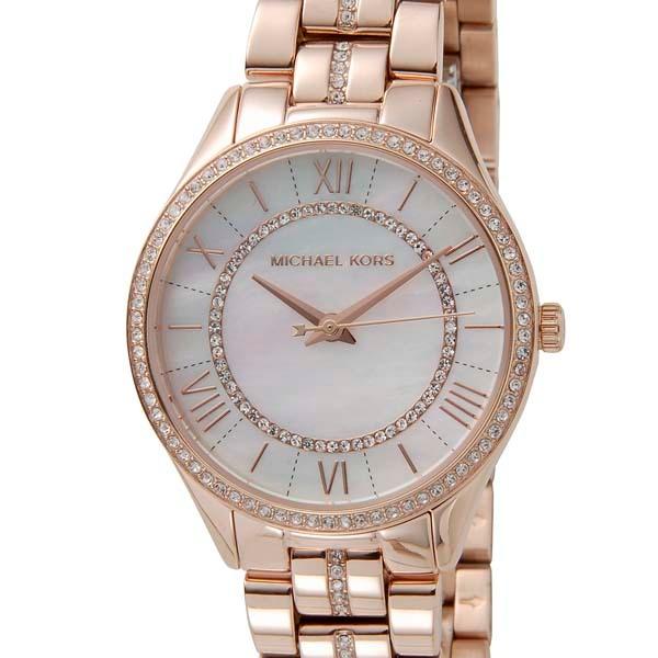 マイケルコース MICHAEL KORS 腕時計 レディース ピンクゴールド MK3716 LAUR...