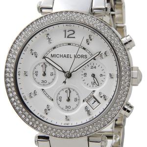 マイケルコース MICHAEL KORS 腕時計 レディース MK5353 PARKER パーカー クロノ  シルバー ブランド｜s-select