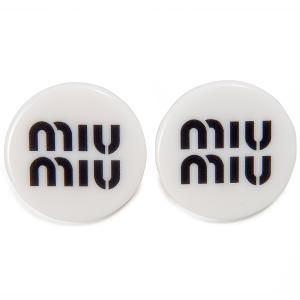 MIU MIU ミュウミュウ イヤリング 5IO063 2F8O F0964 PLEXIGLAS EARRINGS