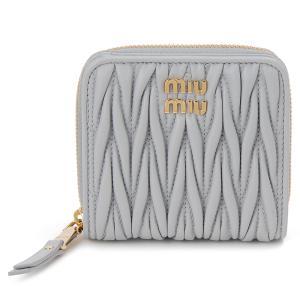 美品　ミュウミュウ　miumiu ポーチ　小銭入れ　ミニ財布 miu ミュウミュウ MIU MATELASSE マテラッセ POUCH WALLET