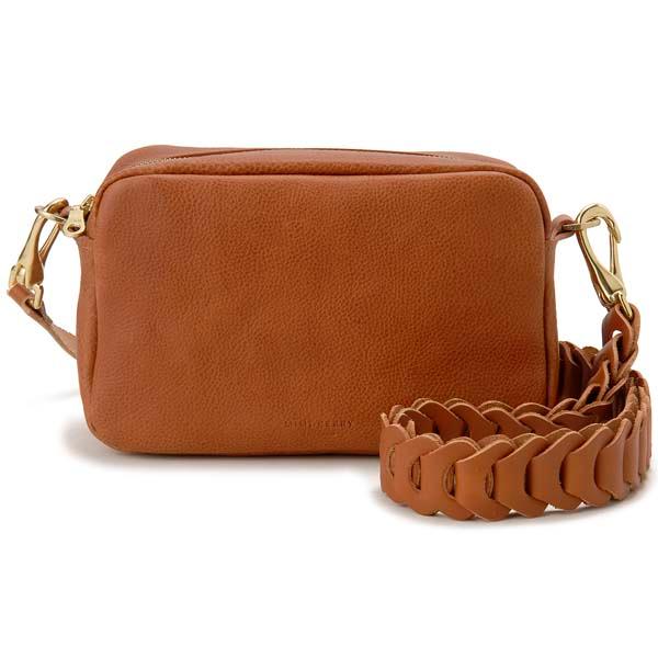 MIMI BERRY ミミ ベリー ショルダーバッグ レディース ブラウン MINI FELIX-l...