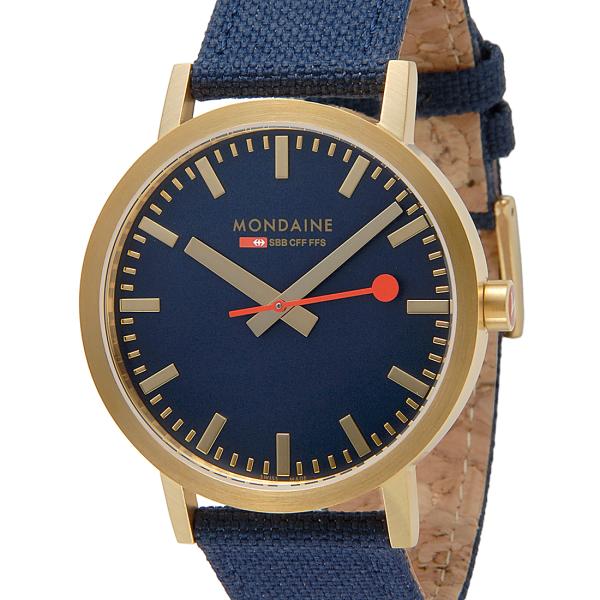 MONDAINE モンディーン シンプリィーエレガント 40mm 腕時計 メンズ レディース A66...