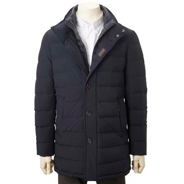 ムーレー MOORER ダウンジャケット メンズ ダークブルー ネイビー CALEGARI KN 1...