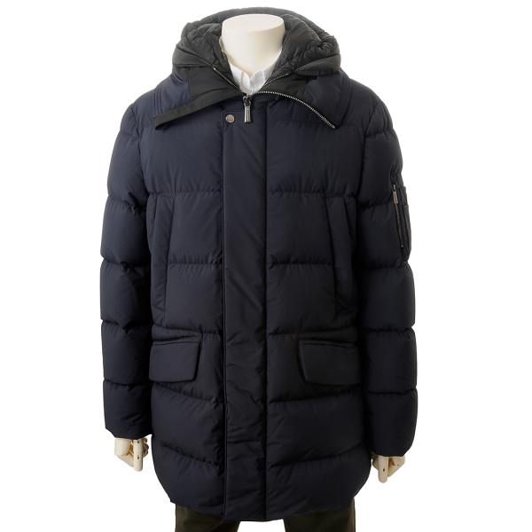 MOORER ムーレー ダウンジャケット メンズ DAVIDE-STP ダヴィデ ブルー