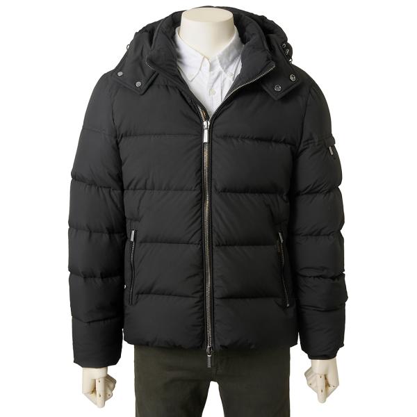 ムーレー MOORER ダウンジャケット メンズ ブラック MOUGI100134 BK BRETT...