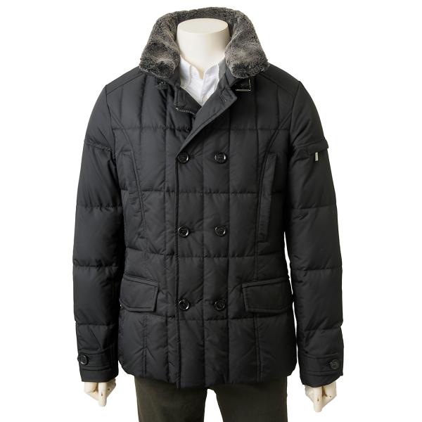 只今決算セール ムーレー MOORER ダウンジャケット メンズ ブラック MOUGI200310 ...