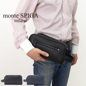 monte SPIGA モンテスピガ セカンドバッグ メンズ L1747ME monte SPIGA モンテスピガ セカンドバッグ メッシュ メンズ