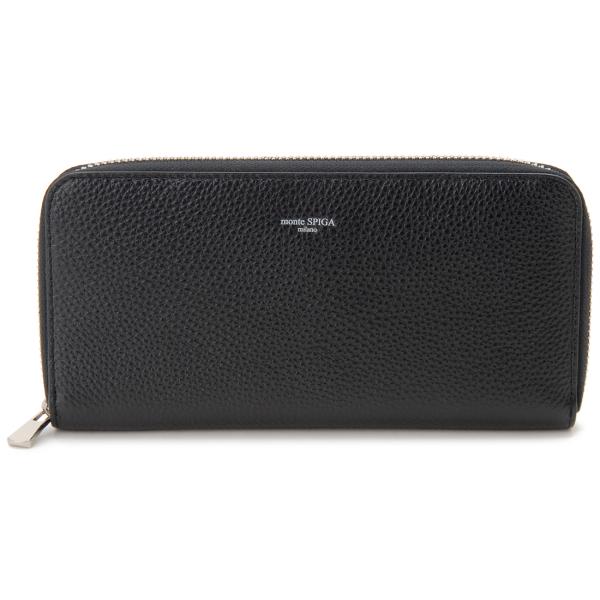 只今決算セール 訳あり 小キズ 牛革 長財布 メンズ 本革 レザーウォレット monte SPIGA...