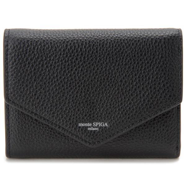 只今決算セール 訳あり 小キズ 牛革 三つ折り財布 メンズ 本革 レザーウォレット monte SP...