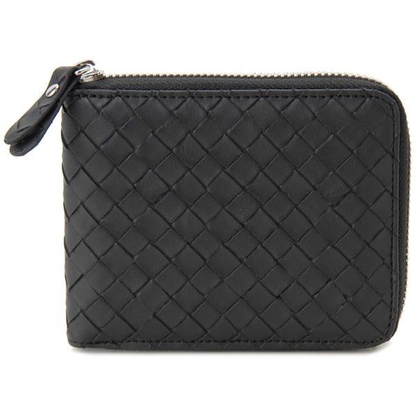 モンテスピガ monte SPIGA 二つ折り財布 ブラック メンズ MOSQS315BK メッシュ...