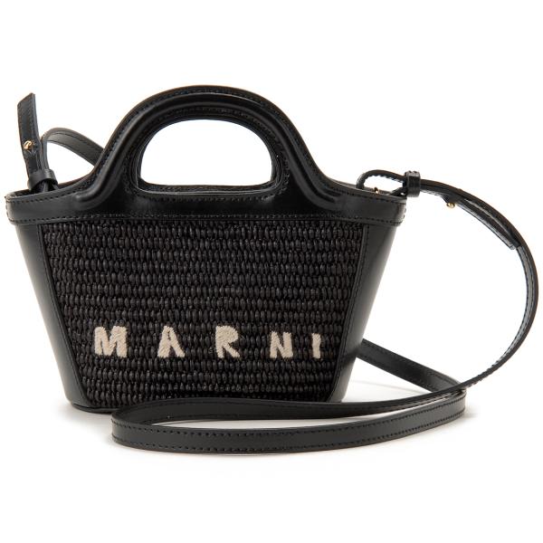 MARNI マルニ ショルダーバッグ かごバッグ レディース ブラック BMMP0067Q0 00N...