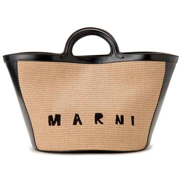 MARNI マルニ トートバッグ レディース BMMP0069Q0 Z1V62 ラージ ラフィア か...
