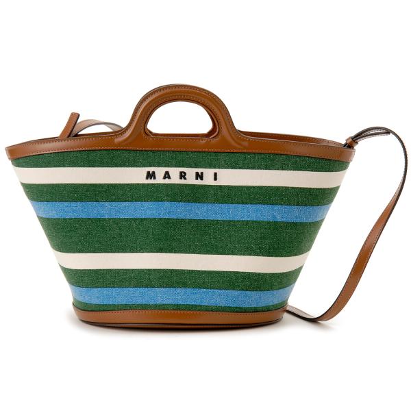MARNI マルニ トートバッグ レディース グリーン BMMP0097Q0 Z2Q00 SM バス...