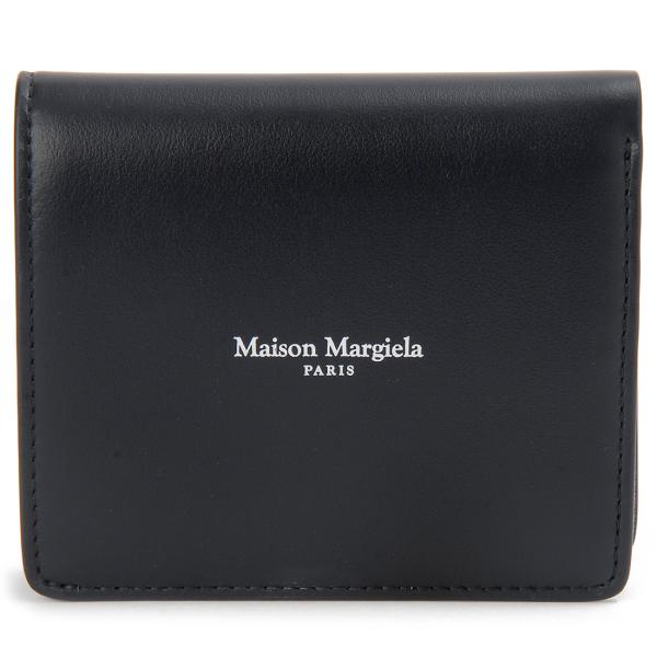 メゾンマルジェラ Maison Margiela 二つ折り財布 ブラック SA2UI0017 P87...