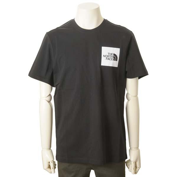 ノースフェイス THE NORTH FACE Tシャツ メンズ ブラック S/S FINE TEE ...