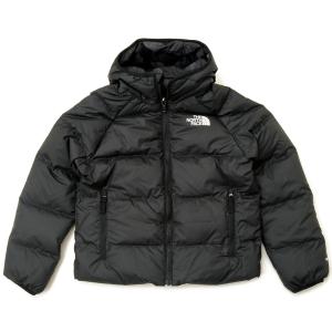 THE NORTH FACE ノースフェイス ダウンジャケット ジュニア ブラック 0A7WOPJK3 PRINTED REVRS DOWN　｜s-select