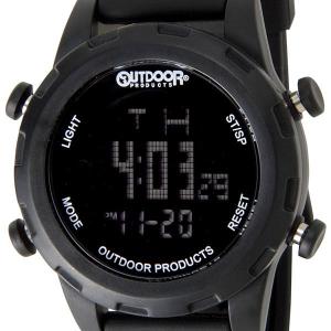 アウトドア プロダクツ OUTDOOR ODP505-BK ユニセックス デジタル ウォッチ ブラック 腕時計 メンズ レディース ブランド｜s-select