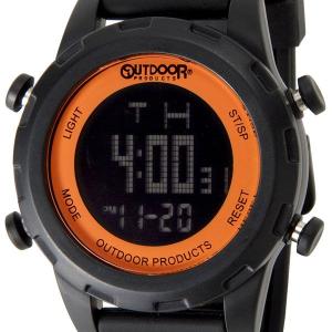 アウトドア プロダクツ OUTDOOR ODP505-BKOR ユニセックス デジタル ウォッチ ブラック・オレンジ 腕時計 メンズ レディース ブランド｜s-select