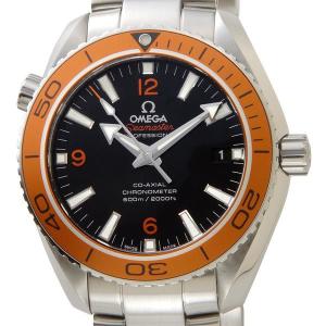 オメガ OMEGA 232.30.42.21.01.002 シーマスター プラネットオーシャン メンズ ブラック 新品 当店5年保証｜s-select