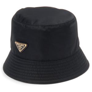 PRADA プラダ キャップ 帽子 レディース ブラック Lサイズ