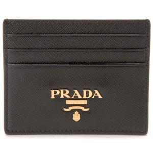 PRADA（プラダ） カードケース Saffiano Leather Triangle Logo Card