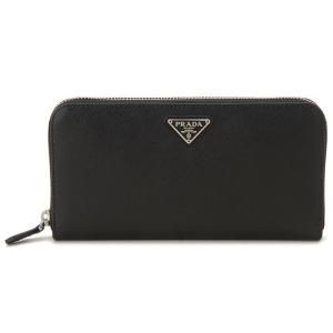プラダ PRADA ラウンドファスナー長財布 1ML506-...