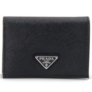 PRADA（プラダ） 【並行輸入品】プラダ 財布 二つ折り 三角ロゴ
