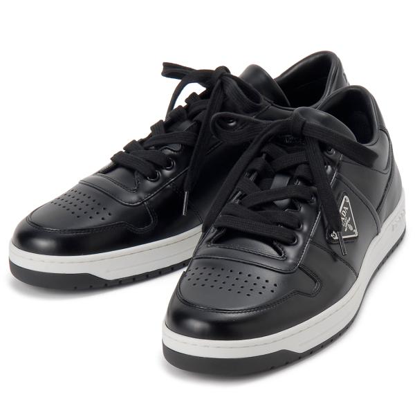 バレンタインセール プラダ PRADA スニーカー メンズ ブラック 2EE364 3LJ6 F06...