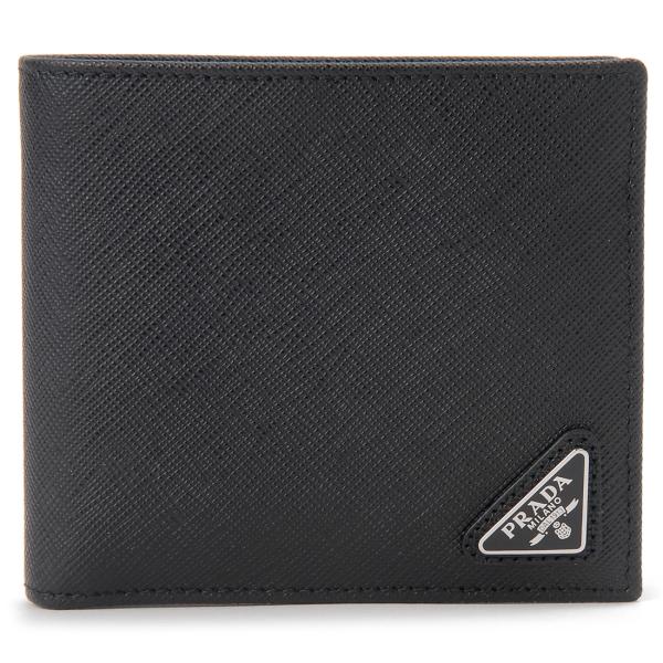 GW タイムセール PRADA プラダ 二つ折り長財布 2MO738 QHH F0002 ブラック ...