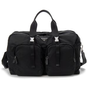 サマータイムセール プラダ PRADA ボストンバッグ メンズ ブラック 2VC006 2DMG F0002 OOM