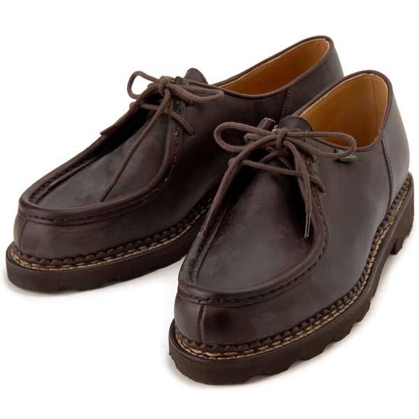 PARABOOT パラブーツ メンズ 7156 12 MICHAEL ミカエル ローファー ブラウン...