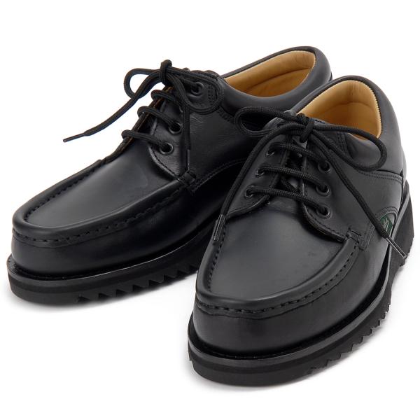 Paraboot パラブーツ 革靴 メンズ ブラック 7864-04 THIERS ティエール デッ...