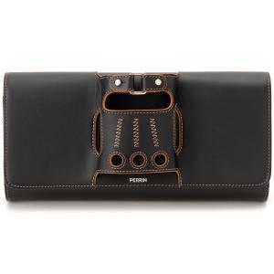 PERRIN ペラン パリ レザークラッチバッグ ハンドバッグ PERRIN PARIS ペランパリ クラッチバッグ レディース ブラック