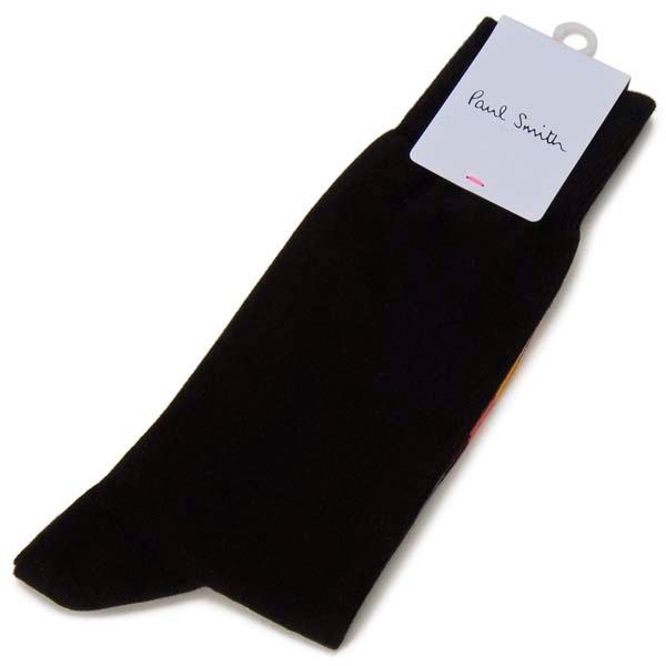 Paul Smith ポールスミス 靴下 ソックス メンズ ブラック ボーダー M1A380A AF...